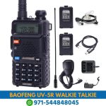Buy BAOFENG UV 5R Dual Band Walkie Talkie in Dubai - BAOFENG Walkie Talkie Dubai - Radio Device shop near me dubai - walkie talkie dubai