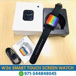 Best Android iOS - W26 Touch Screen Smart Watch Dubai Near Me