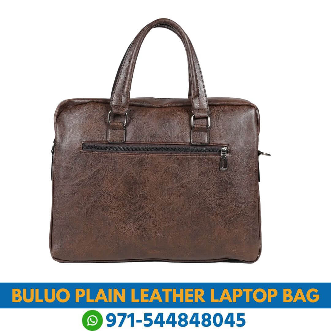 Best ZIL AL TAIF Buluo Plain Leather 1 Laptop Bag Dubai, UAE