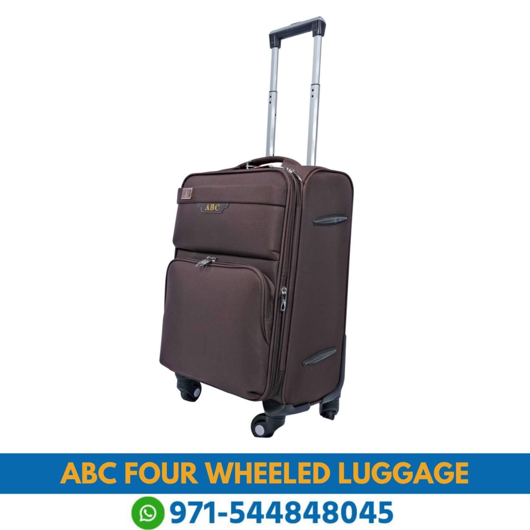ABC Four Wheeled Luggage With Numb Lock Near Me From Online Shop Near Me | Best ABC Four Wheeled Luggage Dubai With Numb Lock 1 Pc
