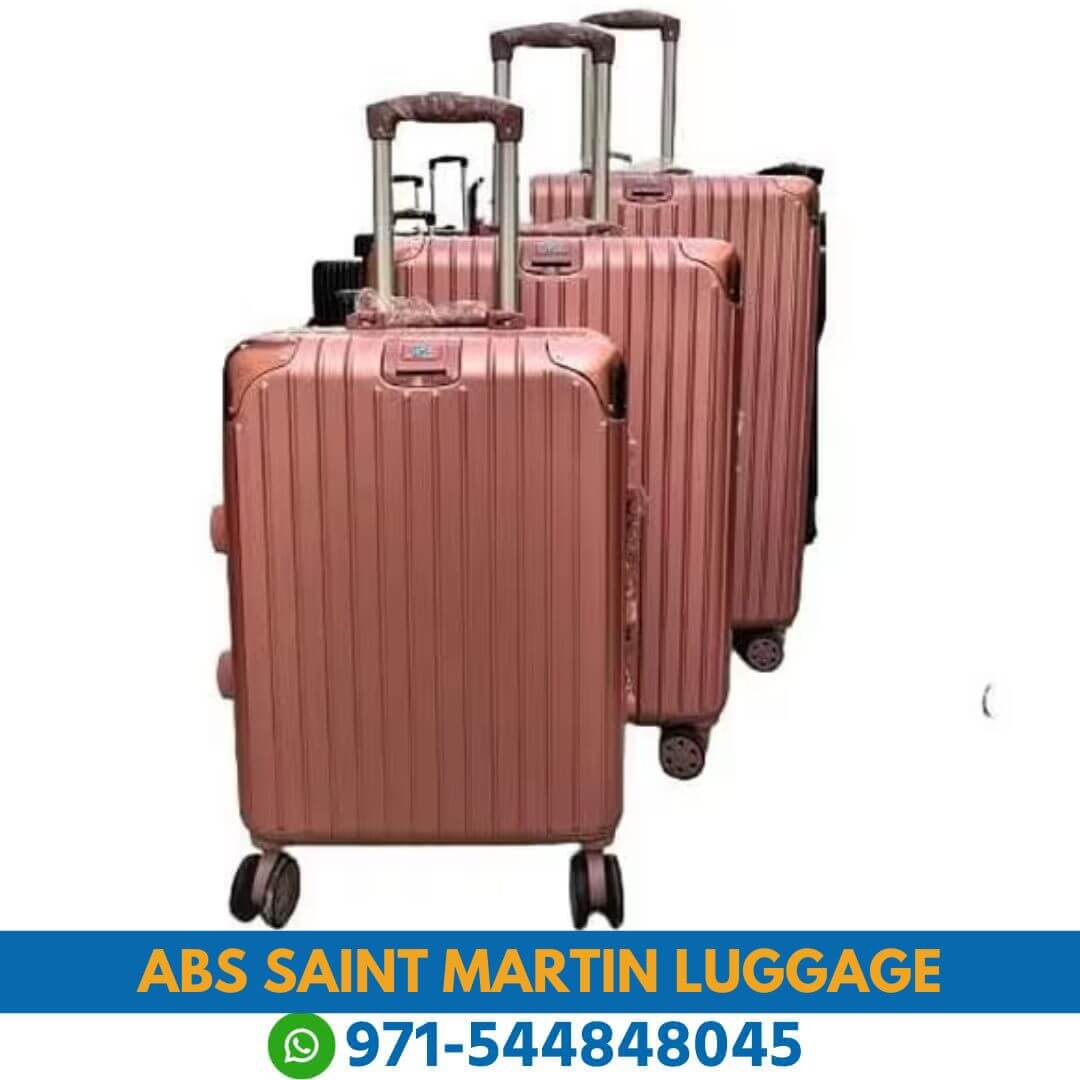 Abs Saint Martin Aluminum Frame Luggage Near Me From Online Shop Near Me | Best Abs Saint Martin Aluminum Frame Luggage Set Dubai 3Pcs