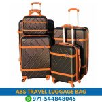 Abs Travel Luggage Trolley Set with Beauty Case From Online Shop Near Me | Best Abs Travel Carry On Luggage Backpack Dubai 5 Pcs