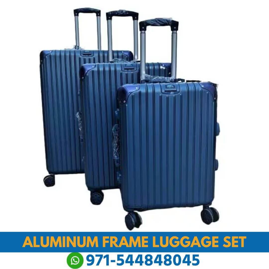 Aluminum Frame Luggage Bag Near Me From Online Shop Near Me | Best Aluminum Frame Luggage in Dubai 3 Pcs Near Me - UAE