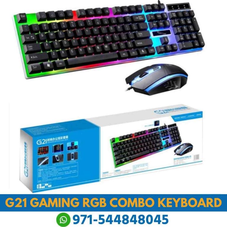 Buy RGB Combo Mouse in UAE - RGB Combo Keyboard Dubai - Gaming RGB keyboard Dubai - RGB Gaming Mouse Dubai Shop near me