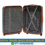 Royal Travel Maze Design Trolley Bag Near Me From Online Shop Near Me | Best Royal Travel Maze Design Branded Trolley Bag Dubai, UAE