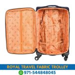 Royal Travel Plain Design Fabric Travel Bag From Online Shop Near Me | Best Royal Travel Plain Design Fabric Travel Bags Dubai 1 Pc