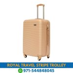 Royal Travel Stripe Design Trolley Bags From Online Shop Near Me | Best Royal Travel Stripe Design Trolley Bags Near Me - Dubai
