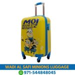 Wadi Al Safi Minions Print Luggage From Online Shop Near Me | Best Wadi Al Safi Minions Print Luggage Bag Dubai, UAE