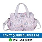 Candy Queen Duffle Bag Near Me From Online Shop Near Me | Best Candy Queen Original Rainbows & Unicorns Prints Duffle Bag in Dubai, UAE