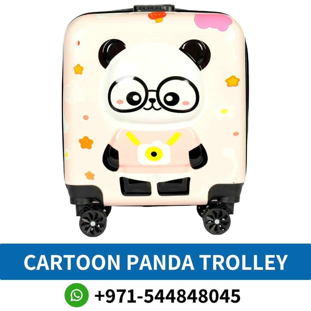 Cartoon Panda Design Luggage Bag Near Me From Online Shop Near Me | Best Cartoon Panda Design Trolley for Kids in Dubai, UAE