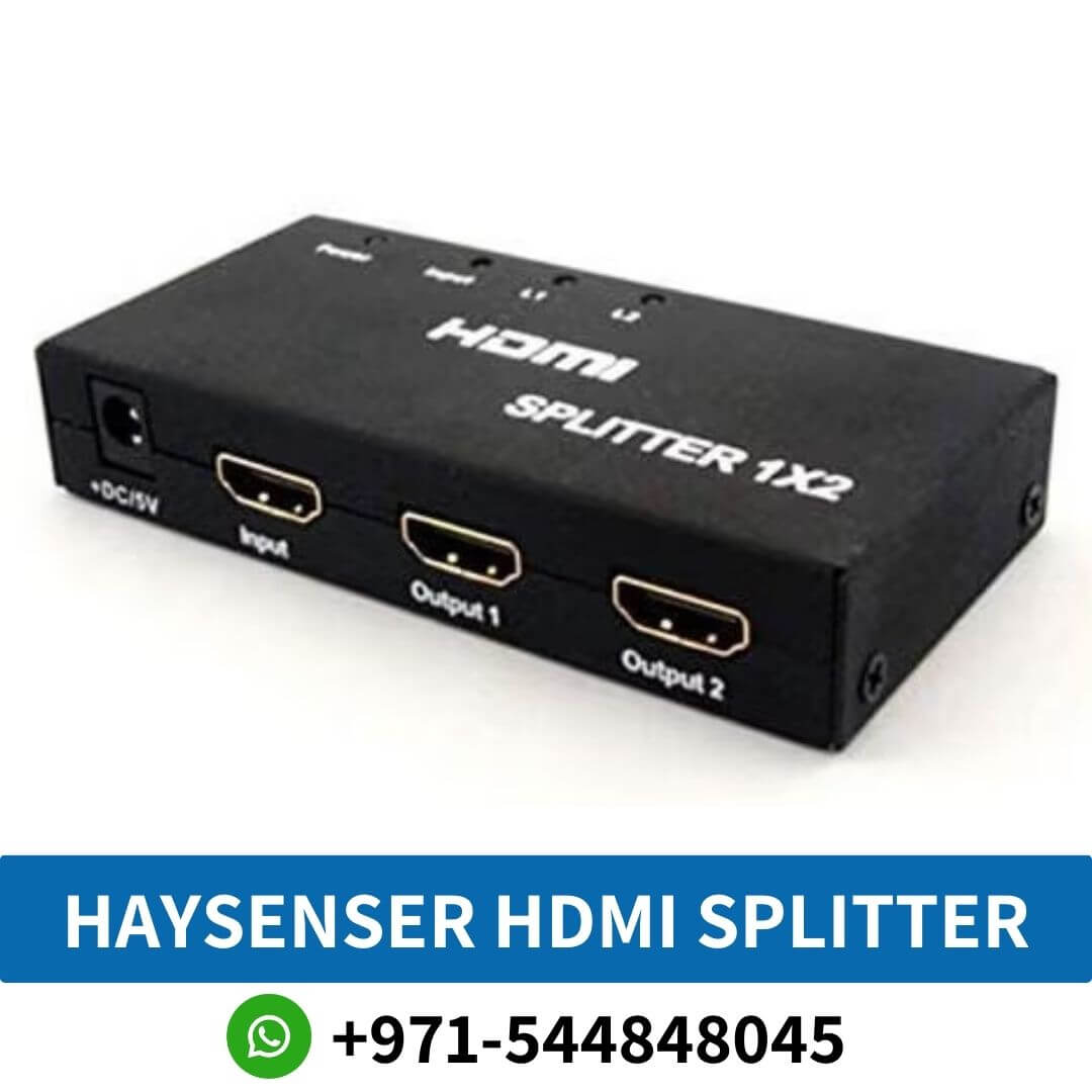 HDMI Splitter Near Me From Best E-Commerce | Best Haysenser 4 Way HDMI Splitter Switcher in Dubai, UAE