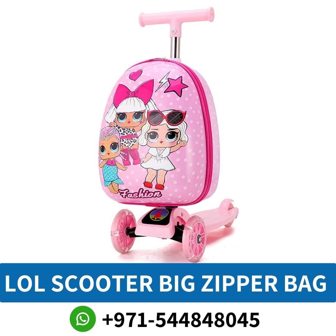 LOL Scooter Bag With Big Zipper Near Me From Online Shop Near Me | Best LOL Scooter With Big Zipper Backpack for Kids in Dubai, UAE