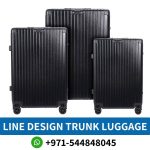 Line Design Trunk Luggage Near Me From Online Shop Near Me | Best Line Design Trunk Luggage Dubai, UAE