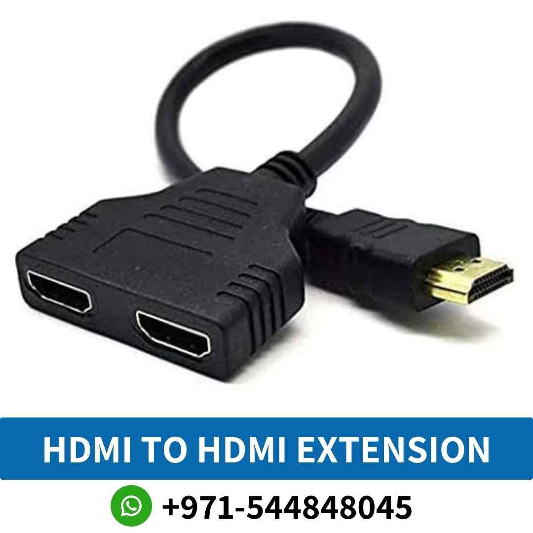 HDMI to HDMI Cable Near Me From Online Shop Near Me | Best Haysenser 15cm HDMI to HDMI Extension in Dubai, UAE