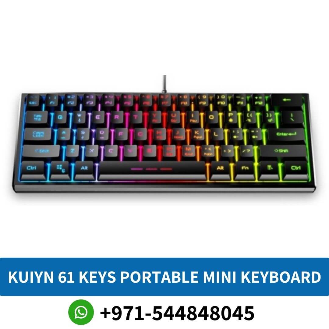 KUIYN 61 Keys Portable Mini Keyboard
