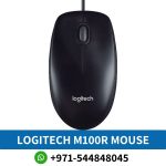 LOGITECH M100R Wired USB Mouse