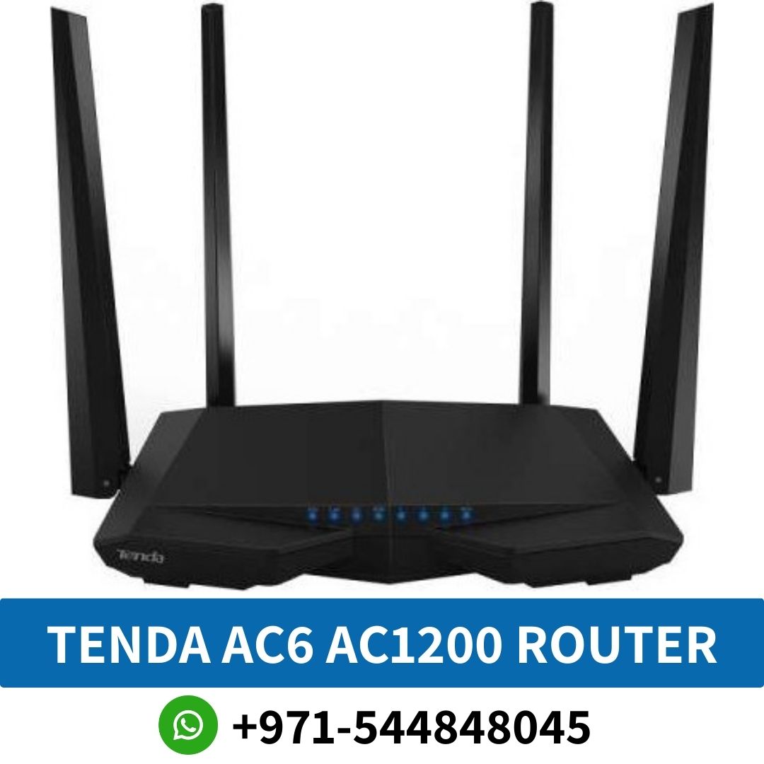 TENDA AC6 AC1200 Wireless Router