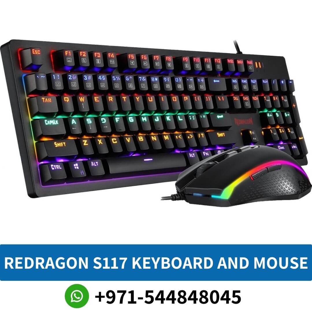 REDRAGON S117 Keyboard and Mouse